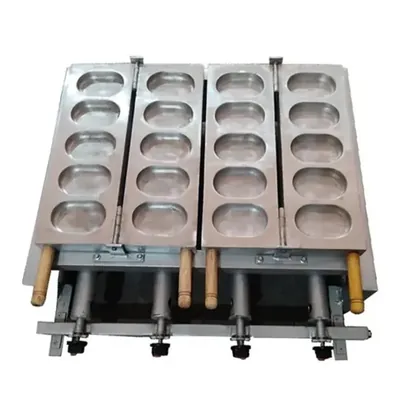 Commercial Gas Operated 10 Egg Bread/Burger Maker Machine