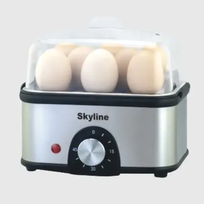 Skyline (Pack of 12) 500 W Stainless Steel Electric Egg Boiler (VTL-6262)