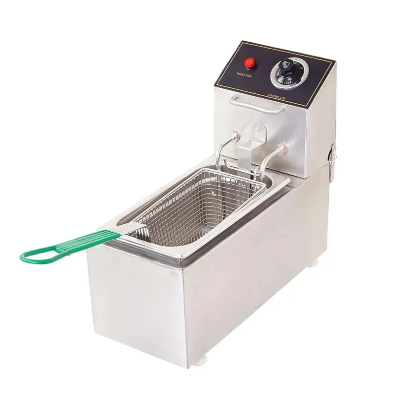Commercial Stainless Steel Electric 5 Litre Deep Fryer for Restaurant and Kitchen