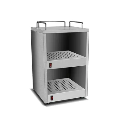 1.4 kW Electric Cup Warmer Machine with 2 Cabinets Ideal for Hotels, Restaurants, Cafes & Commercial Use