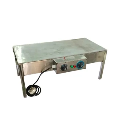 Commercial 15 x 30 Inch Electric Dosa Bhatti with MCB and 5 mm MS Plate