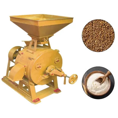 Commercial 10 HP Flour Mill/Atta Chakki, 120-135 kg/hr (Without Motor and Stone)