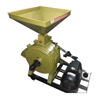 5 HP Commercial 16 Inch Flour Mill/Atta Chakki, 50-60 kg/hr Capacity