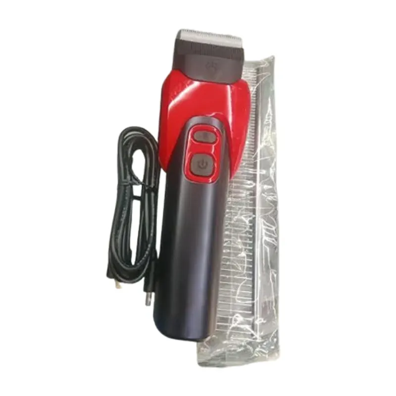 Electric Hair Clipper for Dogs, Cows, Horses with a Charging Adaptor, Six Hair Combs, and Clipper Teeth Cleaning Oil