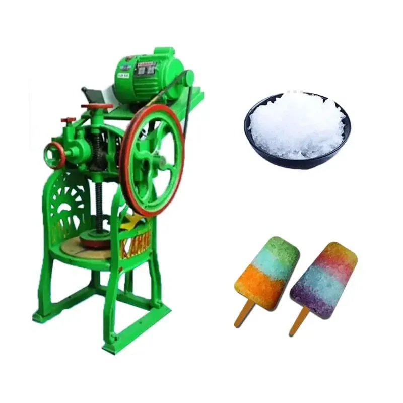 Ice Cutter Gola Machine with 0.25 HP Motor