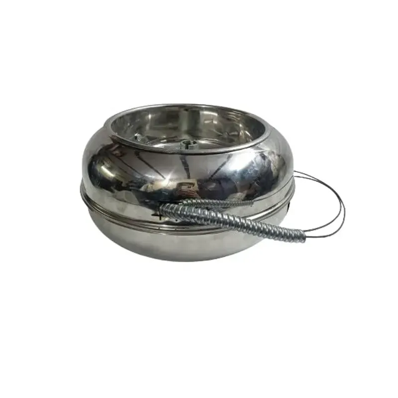 Electric Kettle Handi set for Indian Popcorn machine (Size-Small), 10 x 10 x 7 Inch, Stainless Steel