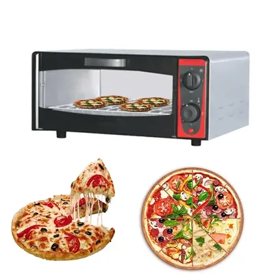 AKASA PO 406 SS Electric Pizza Oven with SS Grill, 1600 W