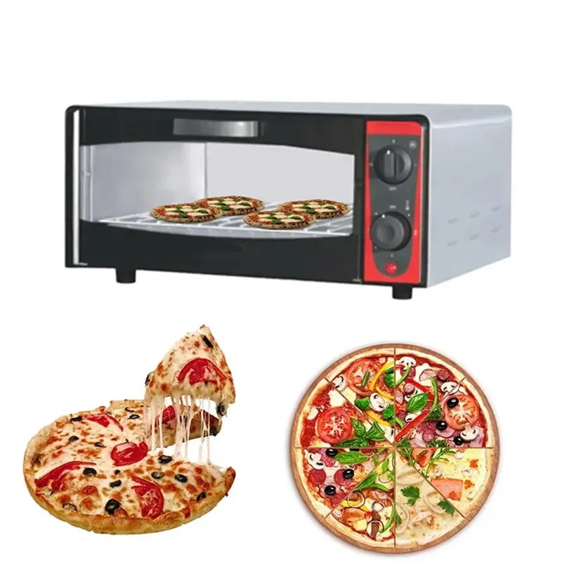AKASA PO 406 SS Electric Pizza Oven with SS Grill, 1600 W