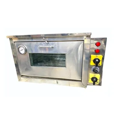 Electric Operated 35 x 17 Inch Pizza Oven, Stainless Steel Body