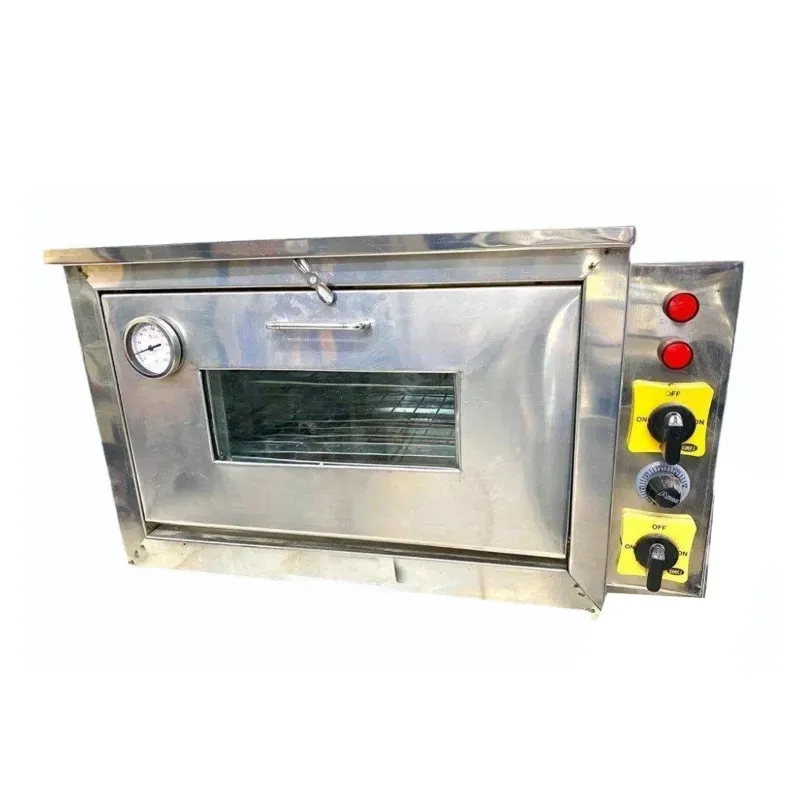 Electric Operated 35 x 17 Inch Pizza Oven, Stainless Steel Body