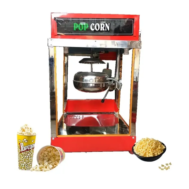 Commercial Indian Electric Popcorn Making Machine 3.7 kg per hr Capacity