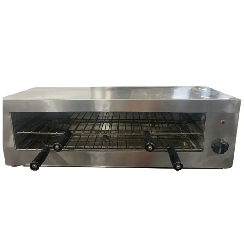 Electric 10 x 24 Inch Salamander Machine, 2 kW Power, Stainless Steel Body