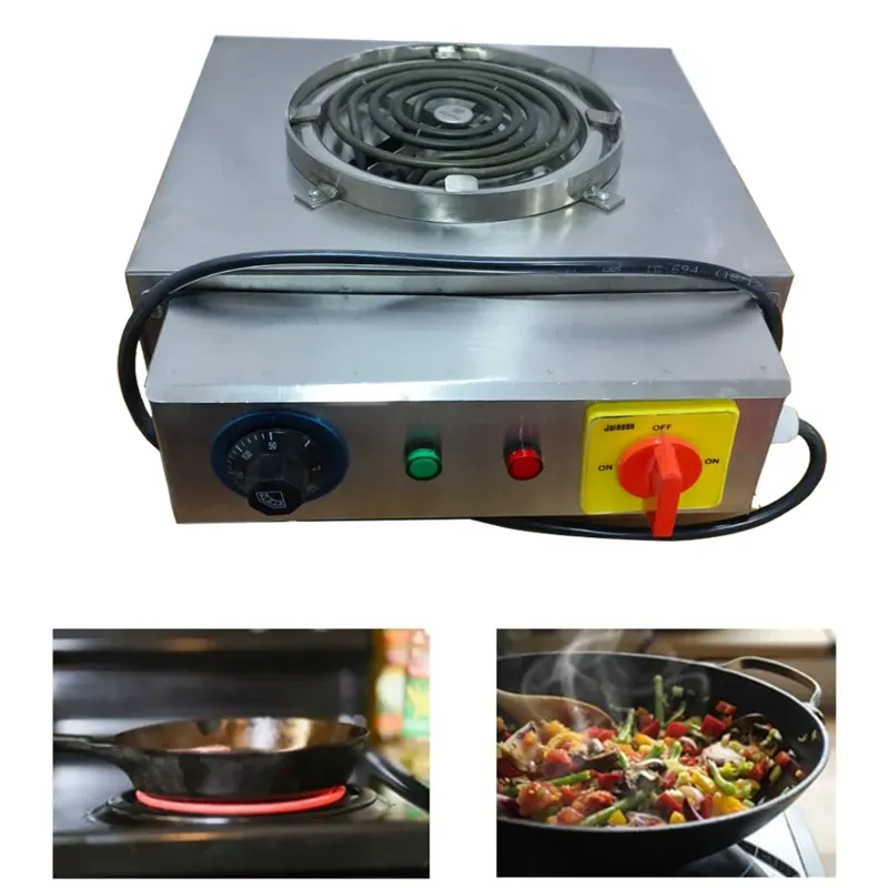 Hot Plate Single Coil 17 x 15 Inch, 2 kW, SS Body