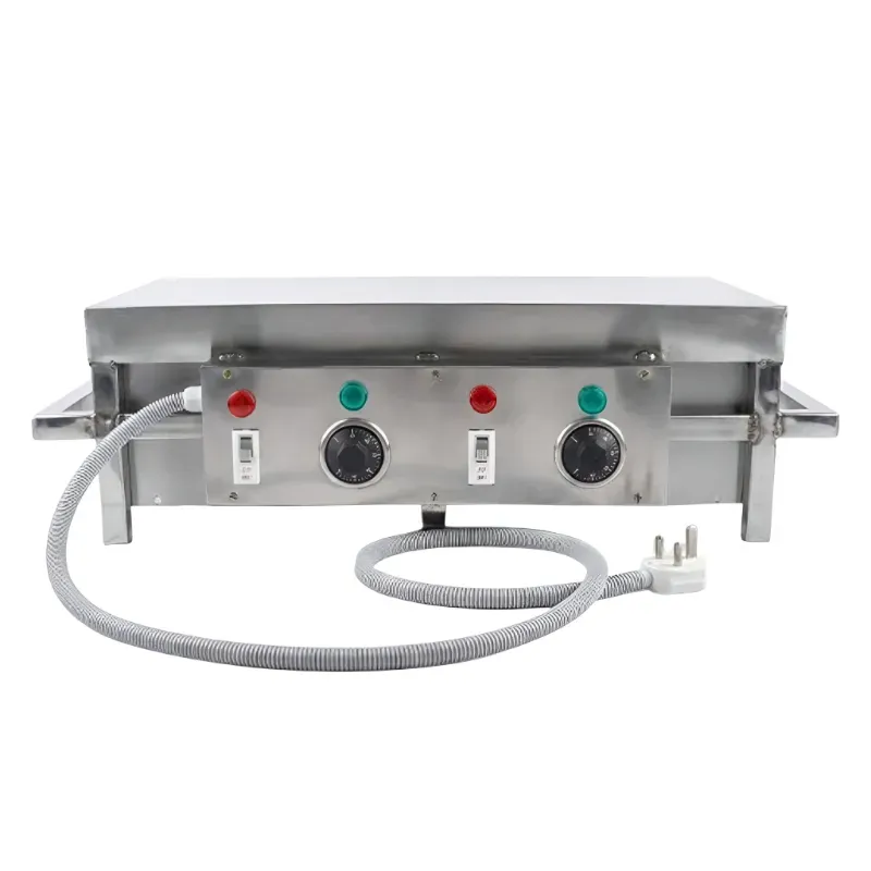 Tabletop 9 kW Electric 24 x 36 x 10 Inch High Efficient Dosa Bhatti for Small, Medium and Large Sized Restaurants