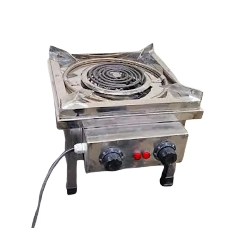 15 x 17 x 12 Inch 4 kW Electric Operated Tabletop Hot Plate For Commercial Use