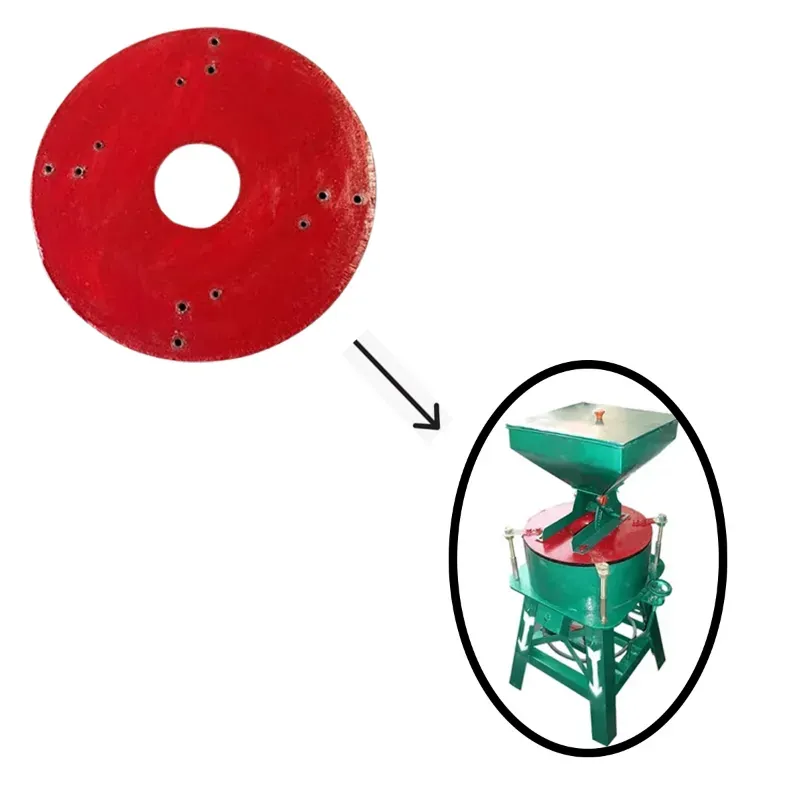 Red Emery Stone only Runner for 16 Inch Commercial Atta Chakki