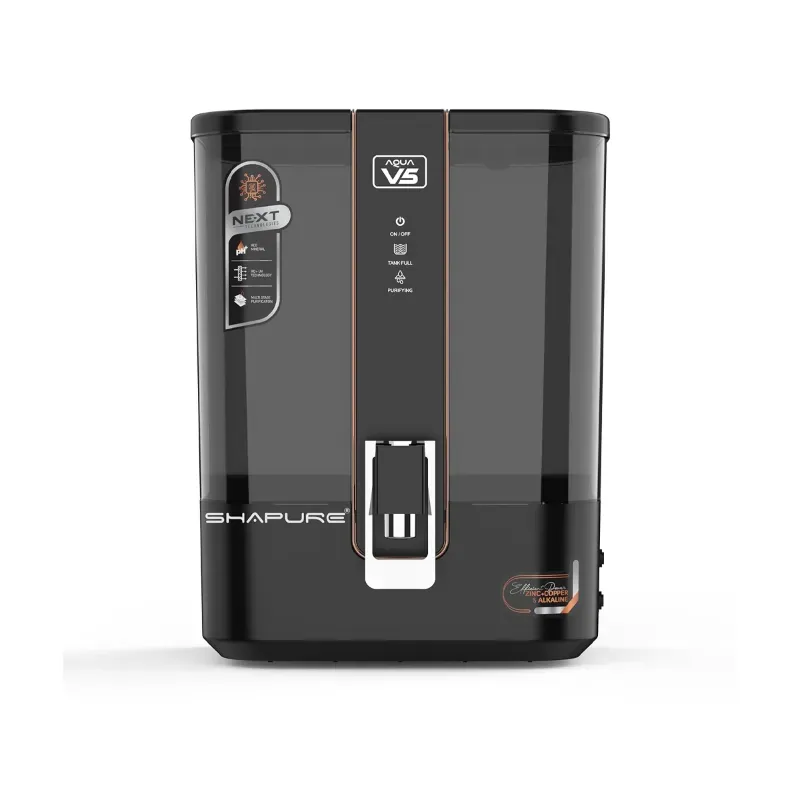 Shapure Aqua V5 RO Water Purifier (Energy Blue, V111)8 Stage RO With 9 L Storage Tank