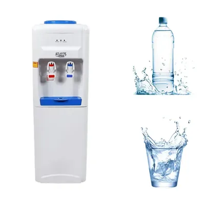 Atlantis Blue Hot And Cold Floor Standing Water Dispenser, ABS Plastic, 230 V/1Ph/50/60 Hz