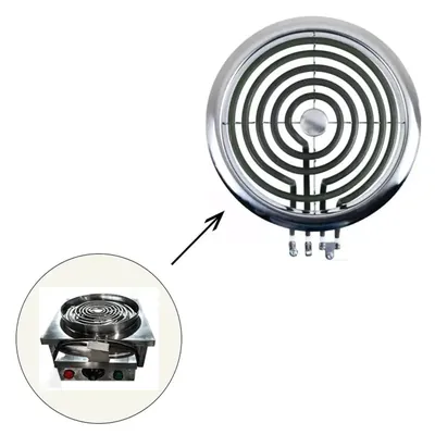 Inner Coil for Indian Hot Plate Double Coil 19 x 17 Inch (48.26 x 43.18 cm), 2000 W