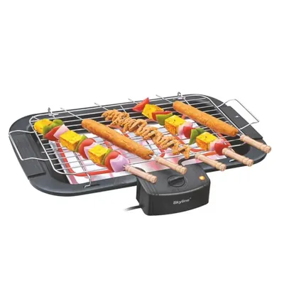 Skyline VTL-4545 Table Top Electric BBQ Grill with Temperature Controller, 2000 W With 1 Year Warranty