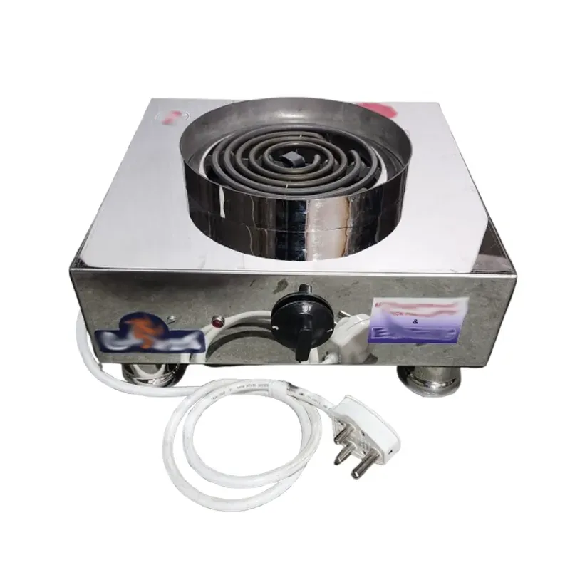 2000 W Electric Operated Chulha, Stainless Steel Body