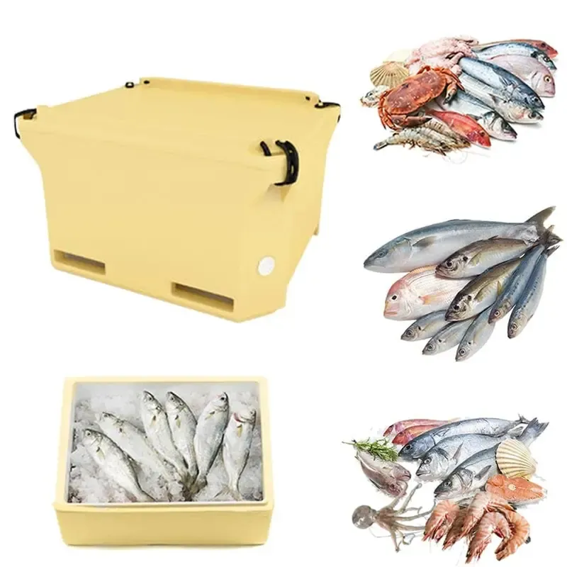 Black & Decker 220 Litre Multipurpose Fish Tub/Shipper for Industrial Use (Size 97 x 58.5 x 58.5 cm)