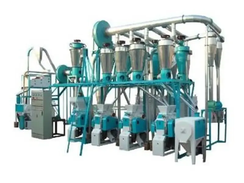Automatic Heavy Duty Flour Mill Machine Plant 5 to 300 Ton