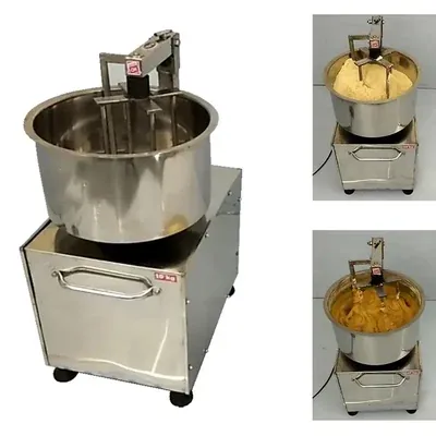 Commercial 10 kg Besan Mixer Machine with 1 HP Motor (Weight 77 kg)