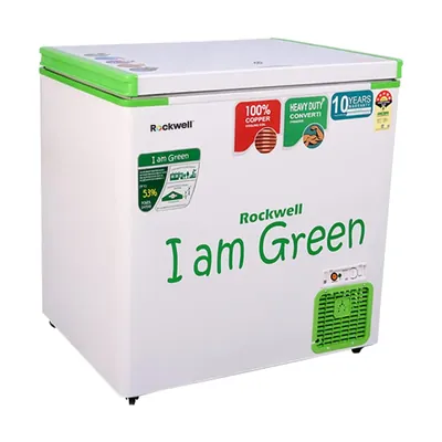 Rockwell GFR250SUC, 205 Litre 5 Star Single Door Deep Freezer with 10-Year Cooling Coil And 5-Year Comprehensive Warranty
