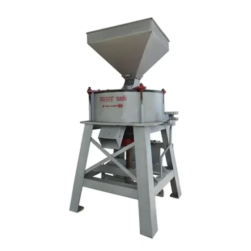Commercial 18 Inch Horizontal Bolt Type Flour Mill/Atta Chakki with Patta Pulley and 75 kg/hr Capacity, Without Motor