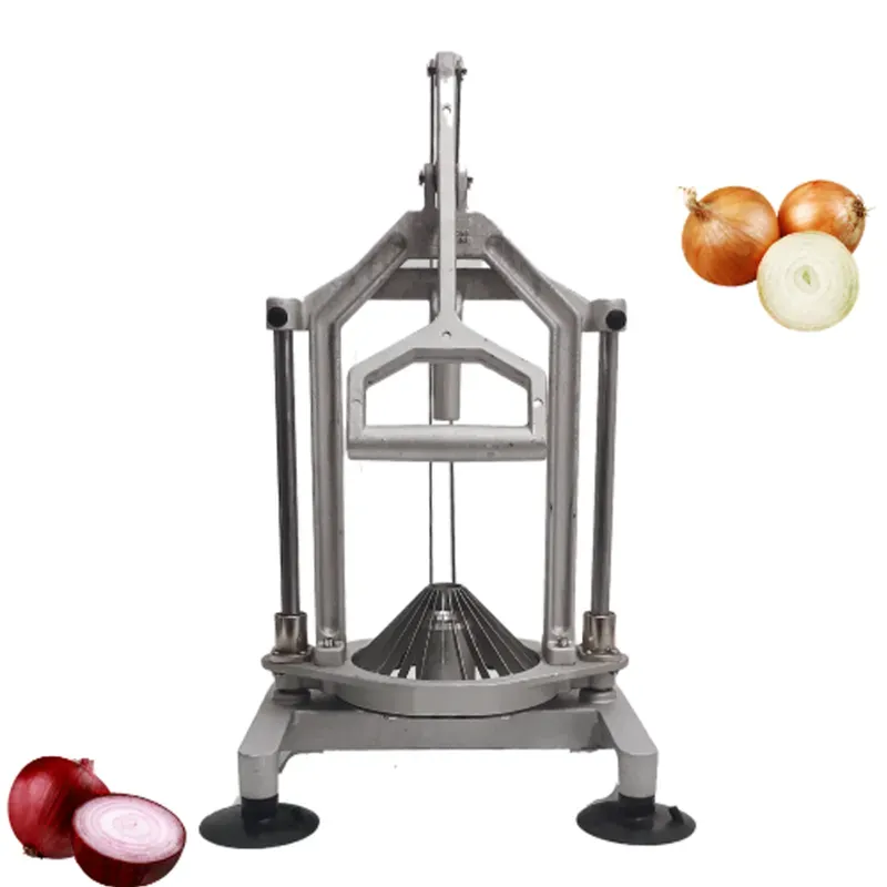 Sheffield Commercial Stainless Steel Manual Operated Flower Type Onion Cutter Machine