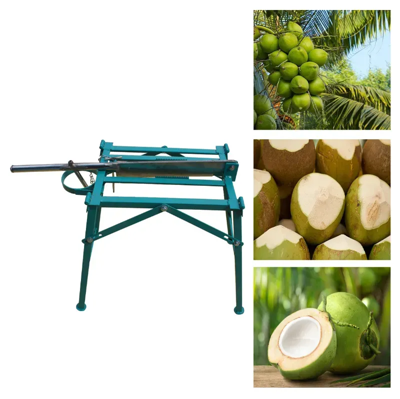 Folding Type MS Coconut Cutter Machine, Length 32 Inch, Stainless Steel