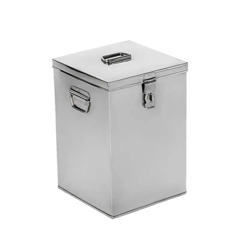 Stainless Steel Food Container, Capacity 20 kg