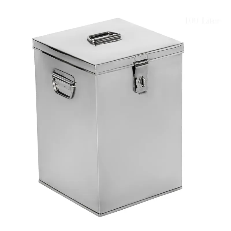 Stainless Steel Food Container, Capacity 30 kg