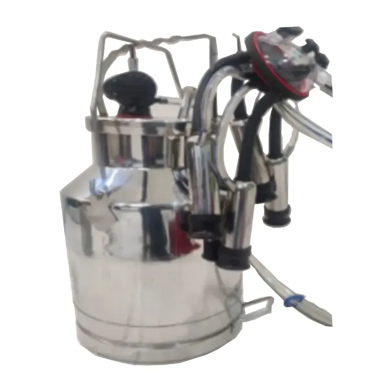Open Door 20 Litre Capacity Milking Bucket Set With Claw, Pulsator & Cluster Set