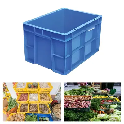 Aristo Pack of 3, 21 L 400 x 300 x 220 mm Complete Closed Solid Plastic Crate, 43220 CC