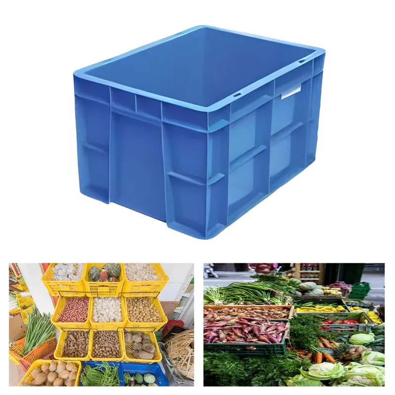 Aristo Pack of 3, 21 L 400 x 300 x 220 mm Complete Closed Solid Plastic Crate, 43220 CC
