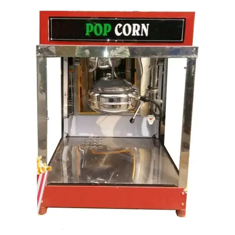 Commercial Indian Gas Popcorn Maker Machine, 4 kg/hr Output Capacity