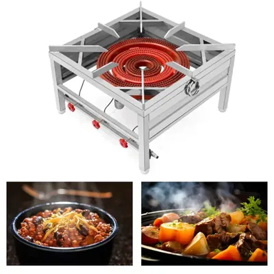 30 x 30 Inch Three Ring Korean SS Gas Stove