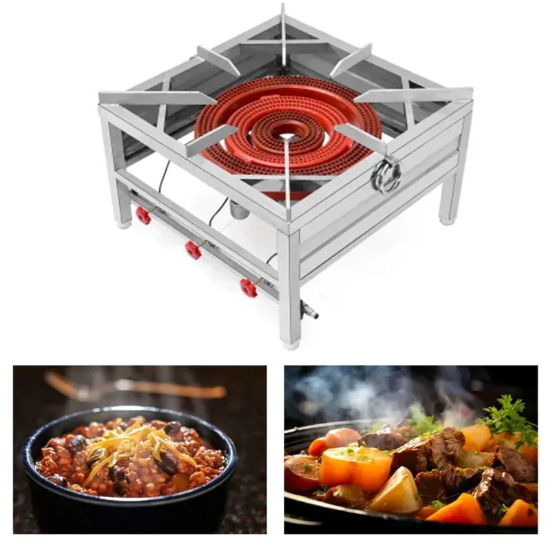 30 x 30 Inch Three Ring Korean SS Gas Stove