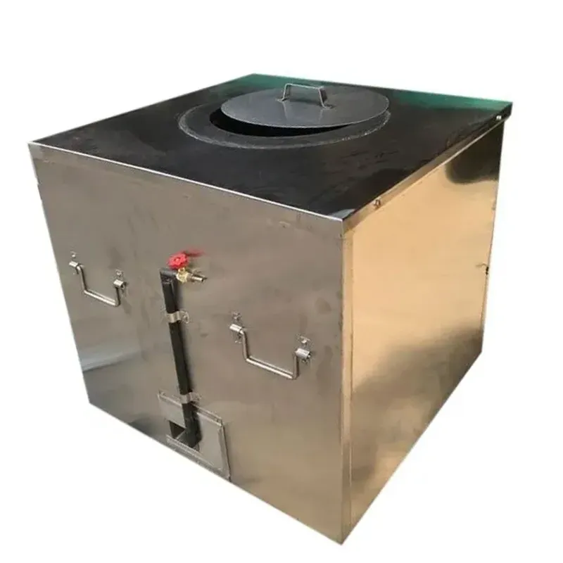 30 x 30 x 36 Inch Square Shape Gas Tandoor, SS 304 Body