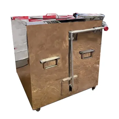 32 x 32 x 36 Inch Stainless Steel Square Shape Gas Tandoor