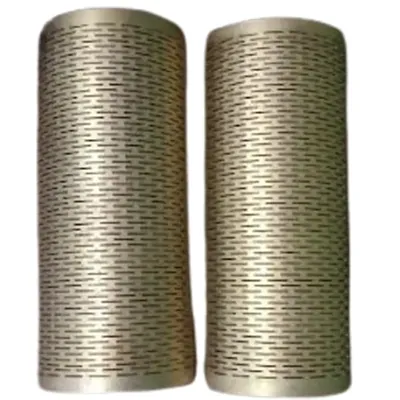 Set of 2 Golden Jali for 6N100 Model Rice Mill (Hole Size-0.8 mm)