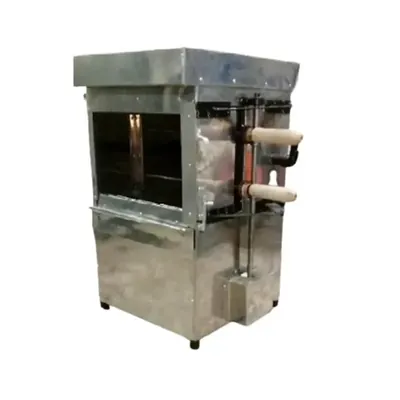 Commercial Grill Chicken Cooking Machine 8 birds Single Burner for Restaurant