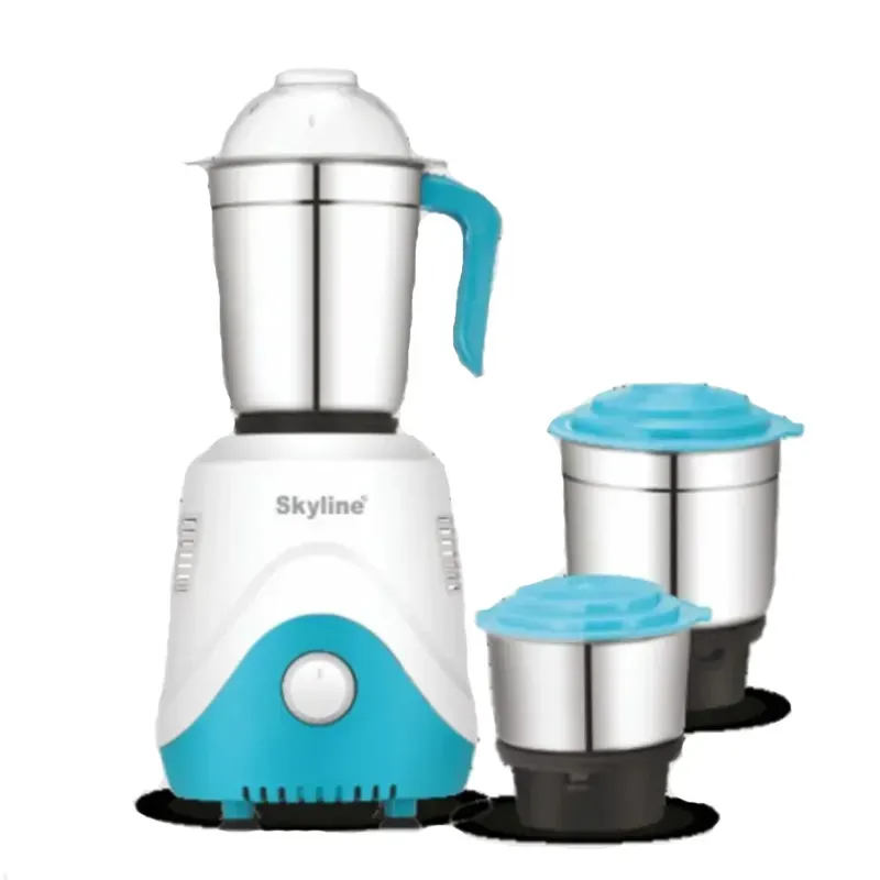 Skyline (Pack of 8) 3 Jars Mixer Grinder of 600 W, VTL-3000