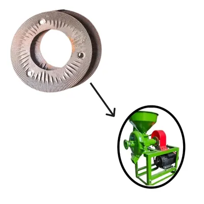 Grinding Plate (Pack of 2 pcs) for High Volume 5 HP Wet Grinding Machine for Wet Masalas, Rice and Dal