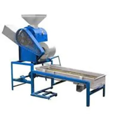 Automatic Groundnut De-corticator with Grader and Elevator, 10 HP-30 HP, 1200 – 3200 kg/hr