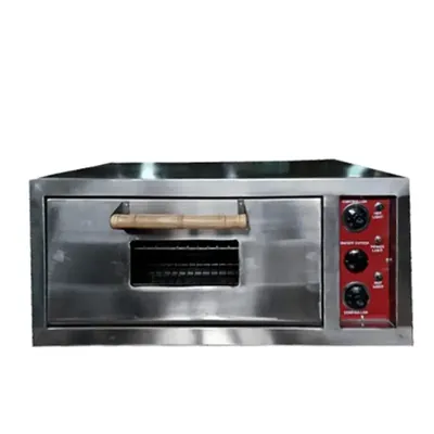 Heavy Duty 24 x 24 Inch Stainless Steel Electric Pizza Oven, 3200 W