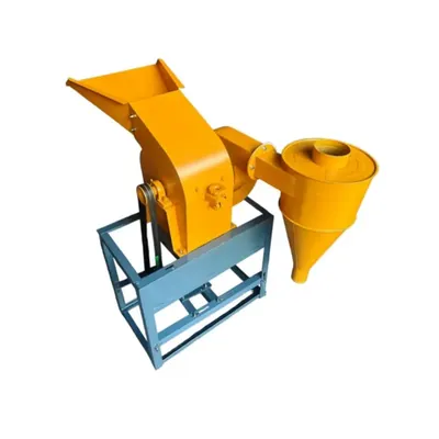Spice/Masala Hammer Mill With 3 HP Single Phase Motor, 50-60 kg/hr Output Capacity