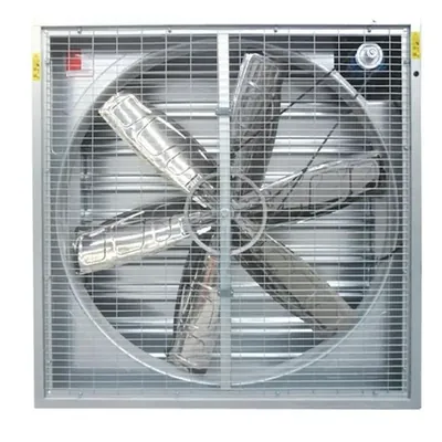 54 Inch Hammer Ventilation Fan For Poultry Farms With CFM 22000 & 1.5 HP Three Phase Motor